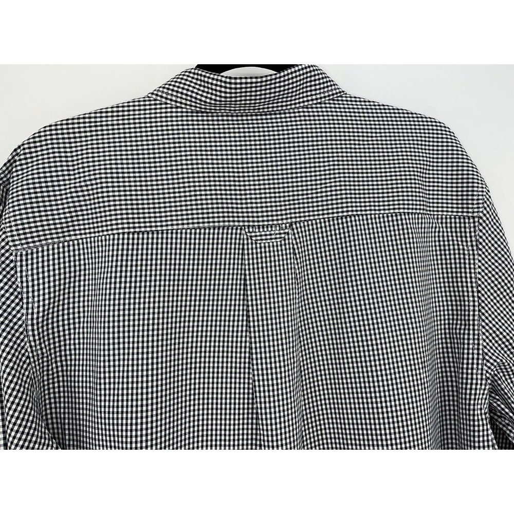 Haggar Wrinkle Resistant Shirt Men's Large Button Lightweight Long Sleeve $56 - Picture 7 of 9